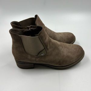 Rieker Woman Ankle Boots Beige With Side Zipper Size 41